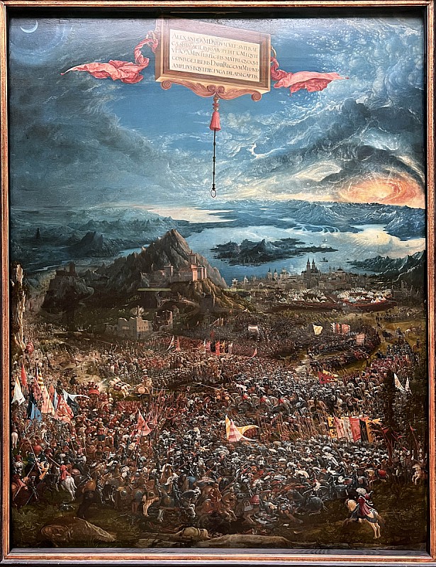 Altdorfer — La Bataille d'Alexandre à Issos 1529